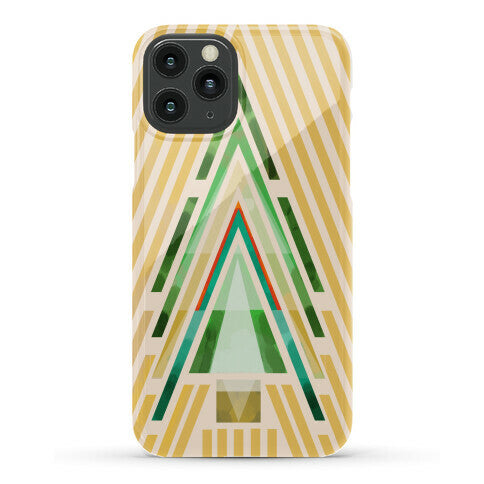 Geometric Summer Tree Phone Case